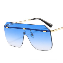 flat top big rectangle 2020 new arrivals one piece retro fashion square shades custom designer luxury sunglasses women men 76690